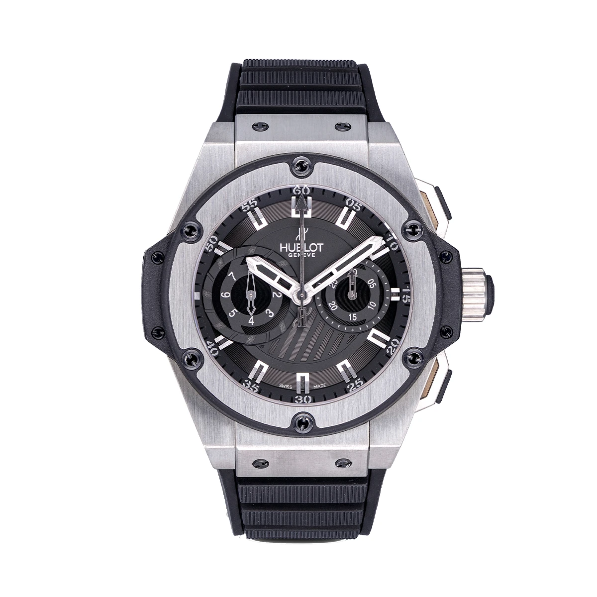 Купить копии элитных часов  Hublot King Power Foudroyante Zirconium 715.ZX.1127.RX: в наличии!