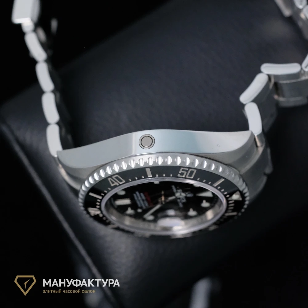 Купить копии элитных часов  Rolex Sea-Dweller 43mm Oystersteel 126600: в наличии!