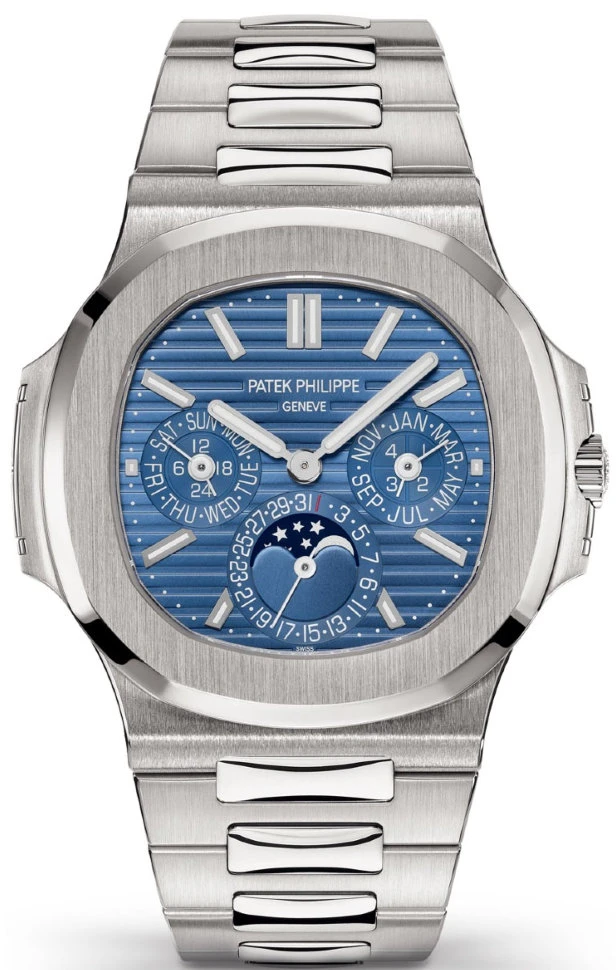 Купить копии элитных часов  Patek Philippe Nautilus Perpetual Calendar 5740/1G-001: в наличии!
