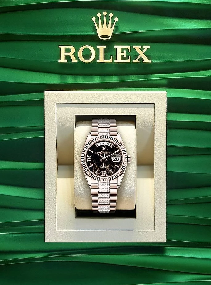 Купить копии элитных часов  Rolex Day-Date Oyster Perpetual 36 mm m128235-0042: в наличии!
