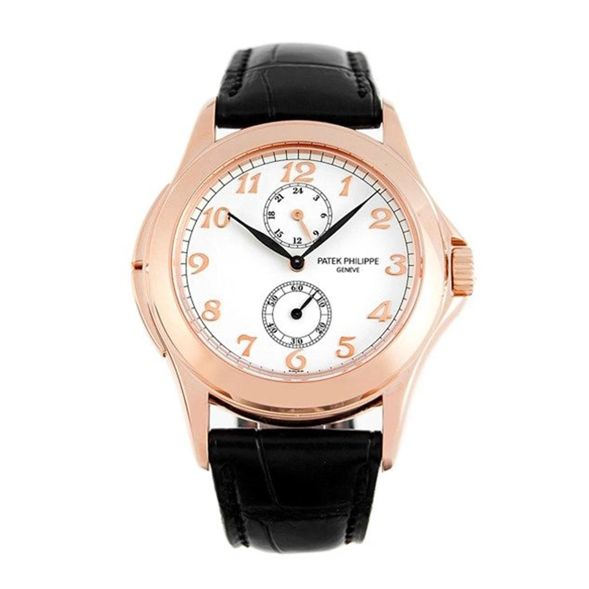 Купить копии элитных часов  Patek Philippe Calatrava Travel Time Rose Gold 5134R: в наличии!