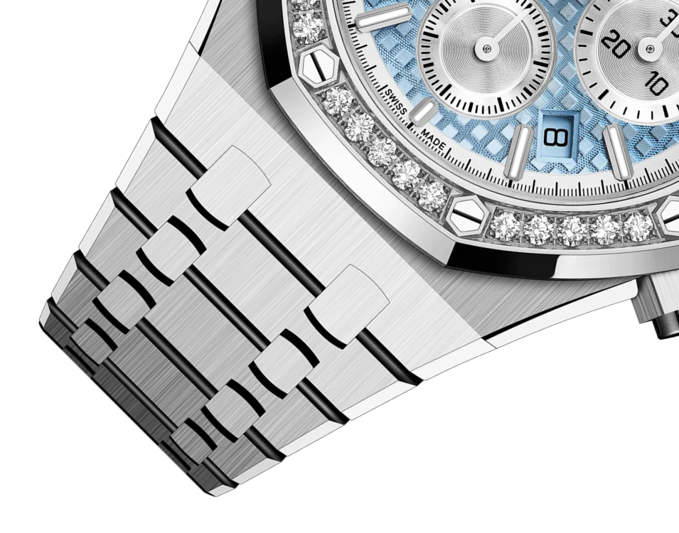 Купить копии элитных часов  Audemars Piguet Royal Oak Selfwinding Chronograph 26715ST.ZZ.1356ST.01: в наличии!