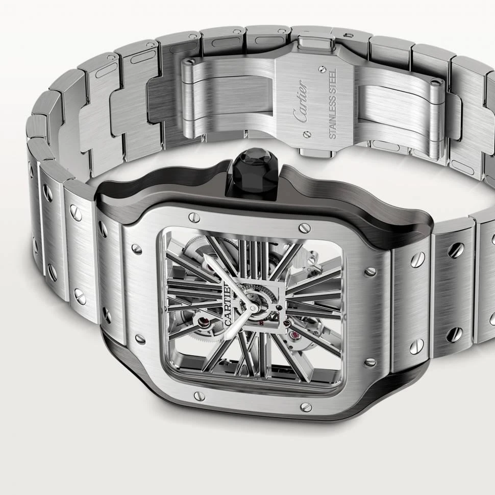 Купить копии элитных часов  Cartier Santos de  Watch WHSA0027: в наличии!