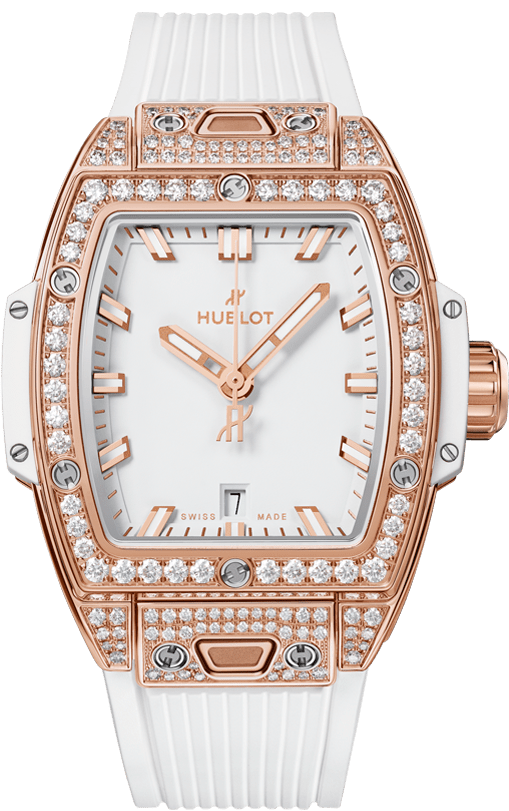 Shaped Spirit Of Big Bang King Gold White Pave