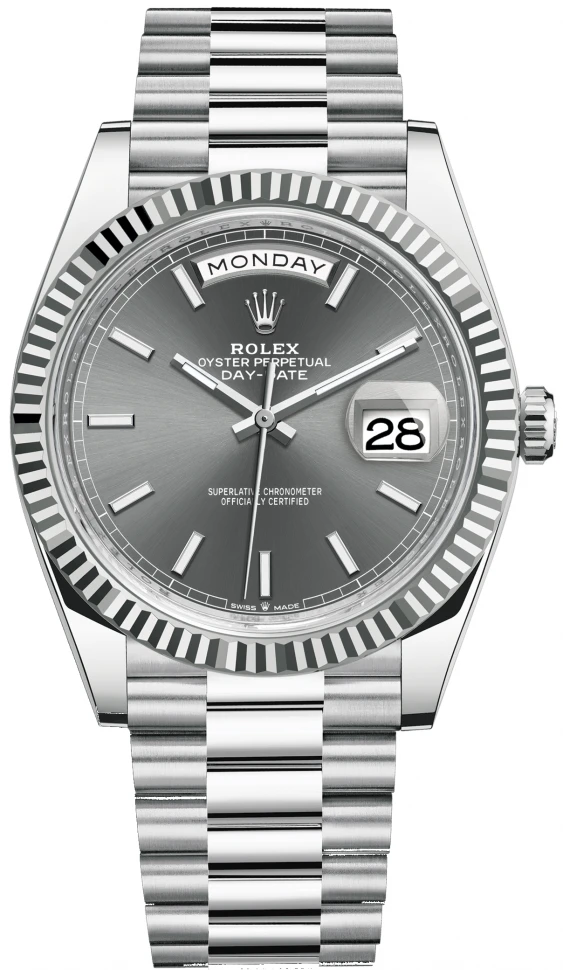 Купить копии элитных часов  Rolex Day-Date 40 Oyster Perpetual m228236-0013: в наличии!