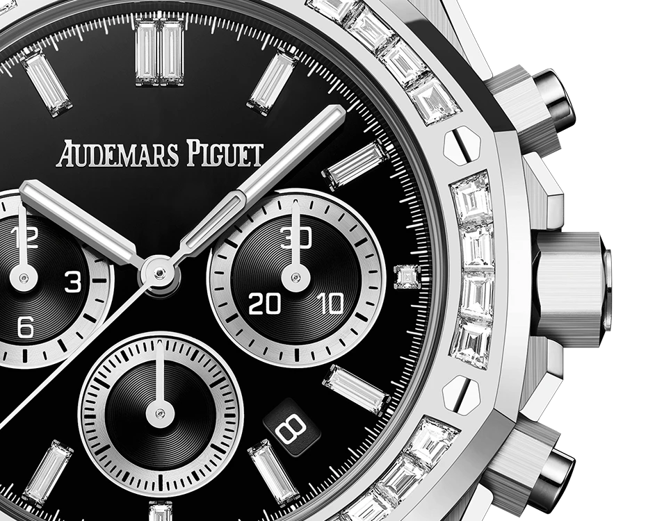 Купить копии элитных часов  Audemars Piguet Royal Oak Selfwinding Chronograph 26715BC.ZZ.1356BC.02: в наличии!