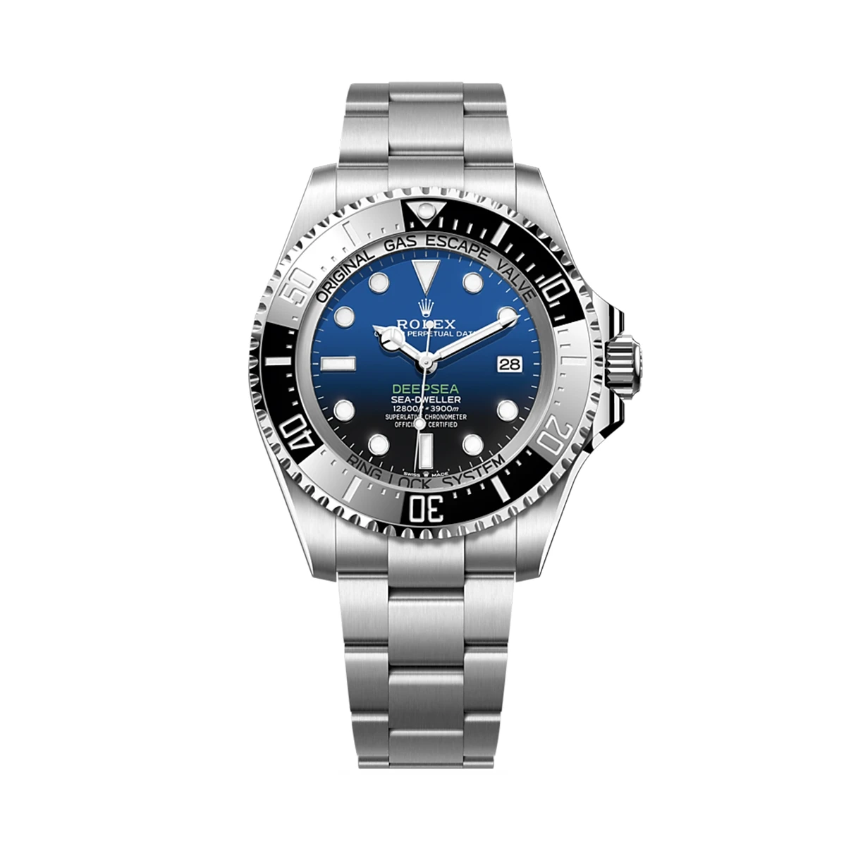 Купить копии элитных часов  Rolex Deepsea 44mm Steel 136660-0003: в наличии!