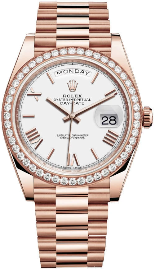 Купить копии элитных часов  Rolex Day-Date 40 Oyster m228345rbr-0012: в наличии!