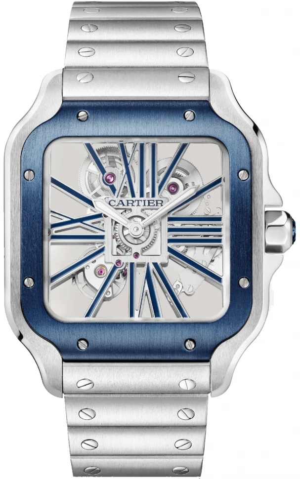 Купить копии элитных часов  Cartier Santos de  Watch WHSA0026: в наличии!