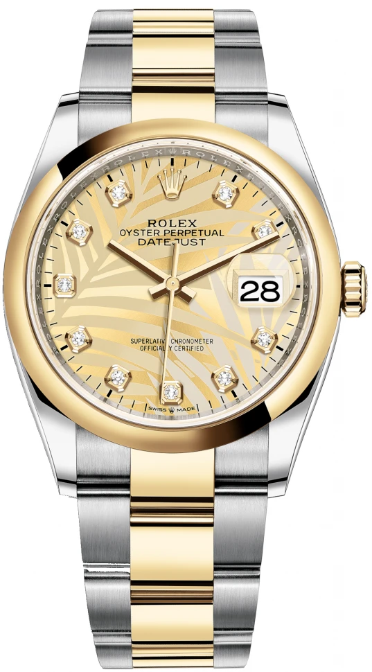 Купить копии элитных часов  Rolex Datejust 36 Oyster Perpetual m126203-0044: в наличии!