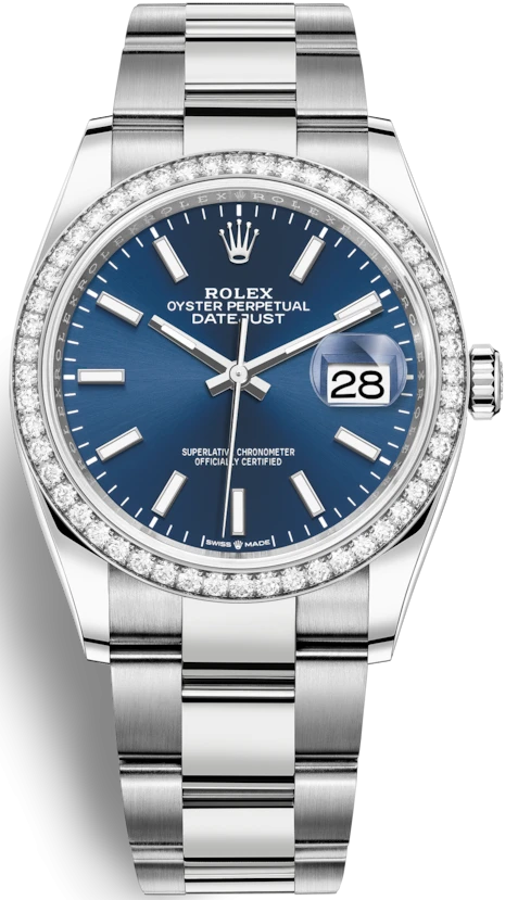 Купить копии элитных часов  Rolex Datejust 36 m126284rbr-0010: в наличии!