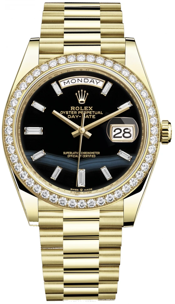 Купить копии элитных часов  Rolex Day-Date 40 Oyster Perpetual m228348rbr-0039: в наличии!