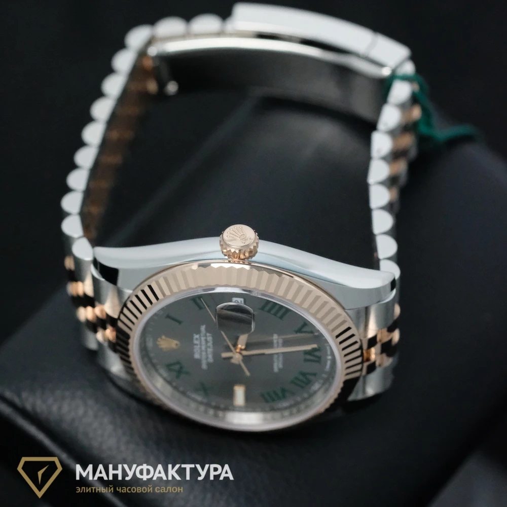 Купить копии элитных часов  Rolex Datejust 41mm Wimbledon 2022 126331: в наличии!