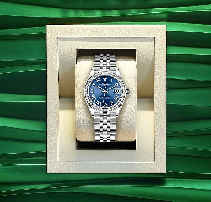 Купить копии элитных часов  Rolex Datejust Oyster Perpetual 31 mm m278384rbr-0037: в наличии!
