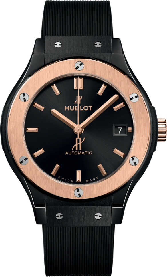 Купить копии элитных часов  Hublot Classic Fusion Ceramic King Gold 565.CO.1480.RX: в наличии!