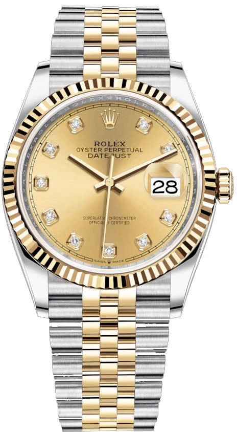 Купить копии элитных часов  Rolex Datejust 36 Oyster m126233-0017: в наличии!