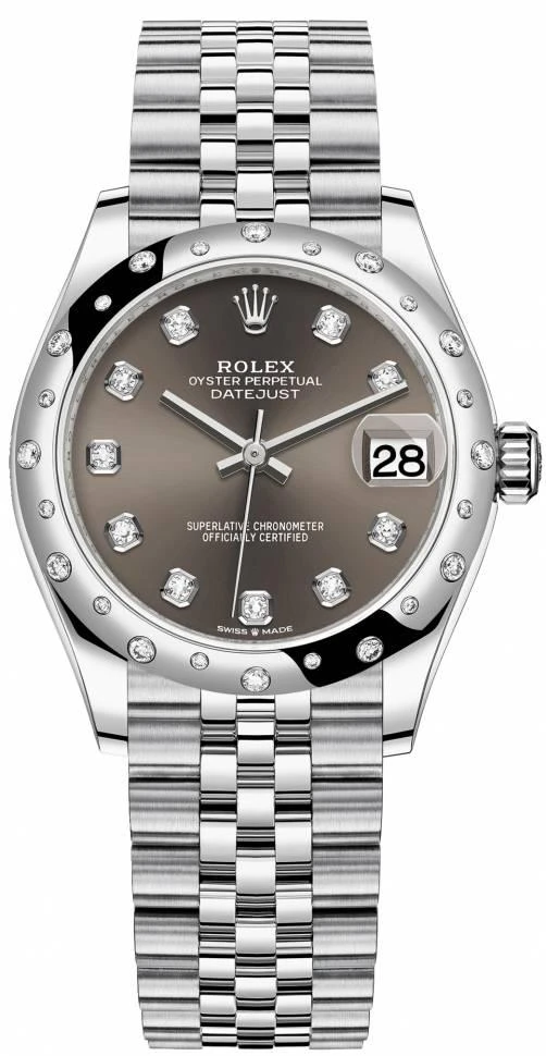 Купить копии элитных часов  Rolex Datejust 31 m278344rbr-0008: в наличии!