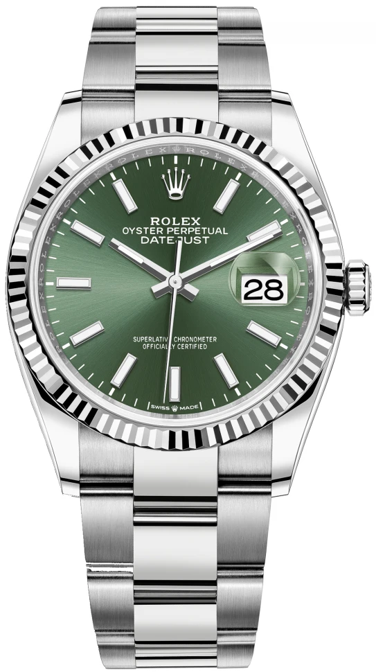 Купить копии элитных часов  Rolex Datejust 36 Oyster Perpetual m126234-0052: в наличии!