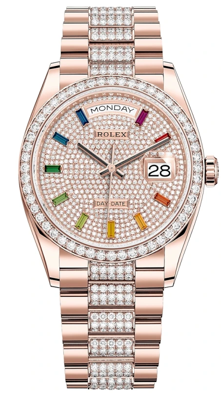 Купить копии элитных часов  Rolex Day-Date 36 Oyster m128345rbr-0043: в наличии!