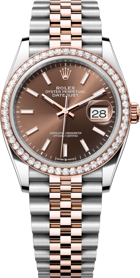 Купить копии элитных часов  Rolex Datejust 36 m126281rbr-0031: в наличии!