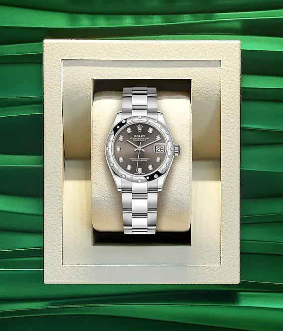Купить копии элитных часов  Rolex Datejust 31 m278344rbr-0007: в наличии!