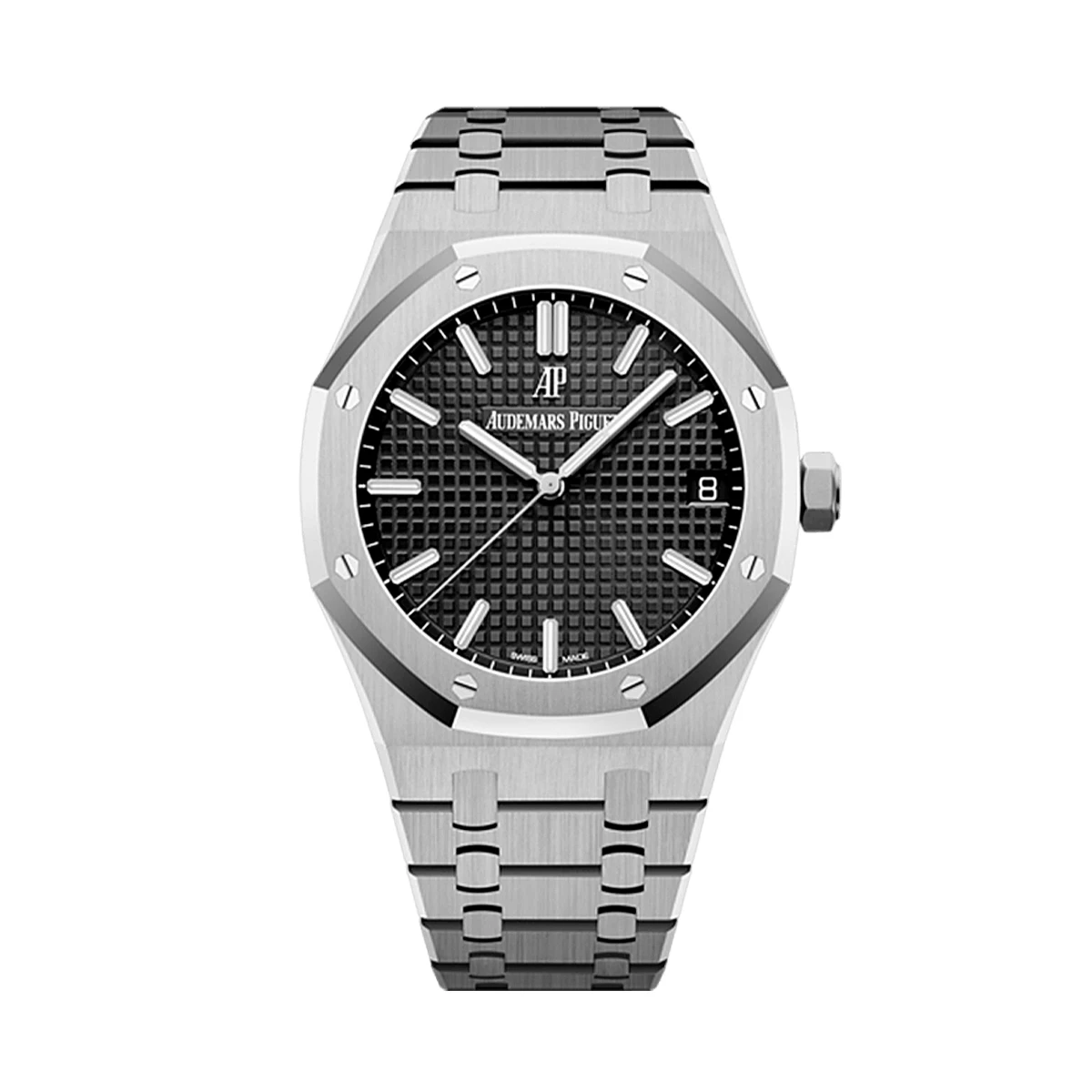 Купить копии элитных часов  Audemars Piguet Royal Oak 41mm Black Dial 15500ST.00.1220ST.03: в наличии!