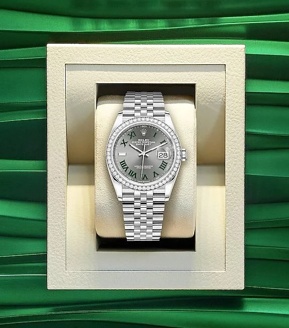 Купить копии элитных часов  Rolex Datejust Oyster Perpetual 36 mm m126284rbr-0037: в наличии!