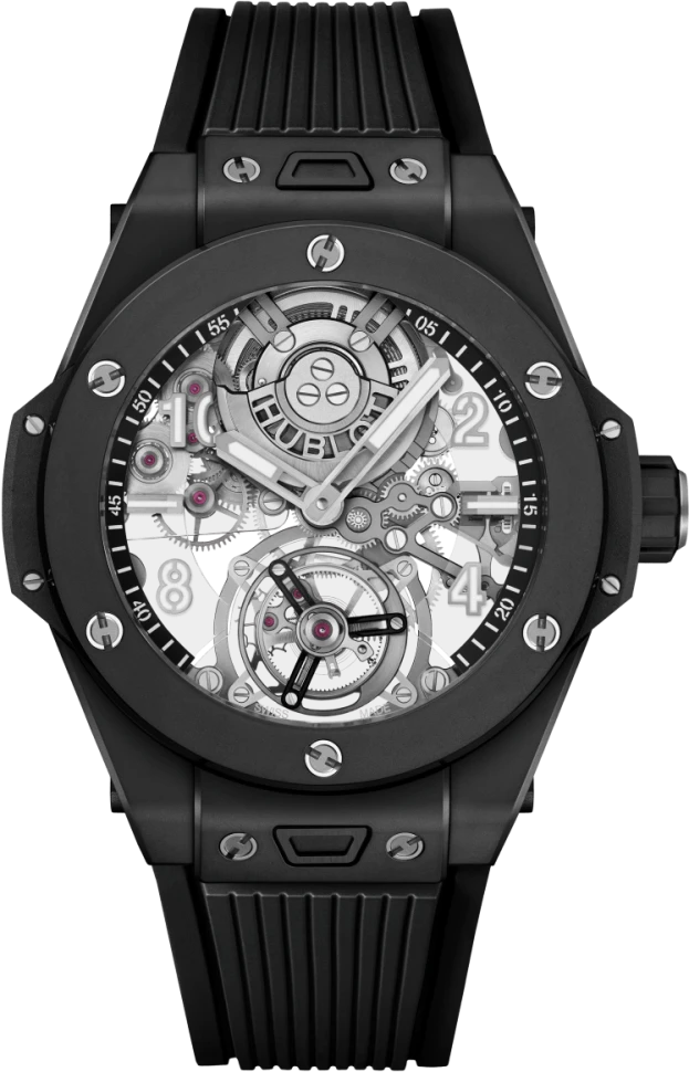 Купить копии элитных часов  Hublot Big Bang Tourbillon Automatic Black Magic 419.CI.0170.RX: в наличии!