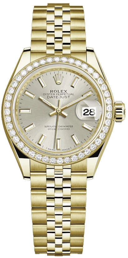 Купить копии элитных часов  Rolex Lady-Datejust 28 Oyster m279138rbr-0012: в наличии!