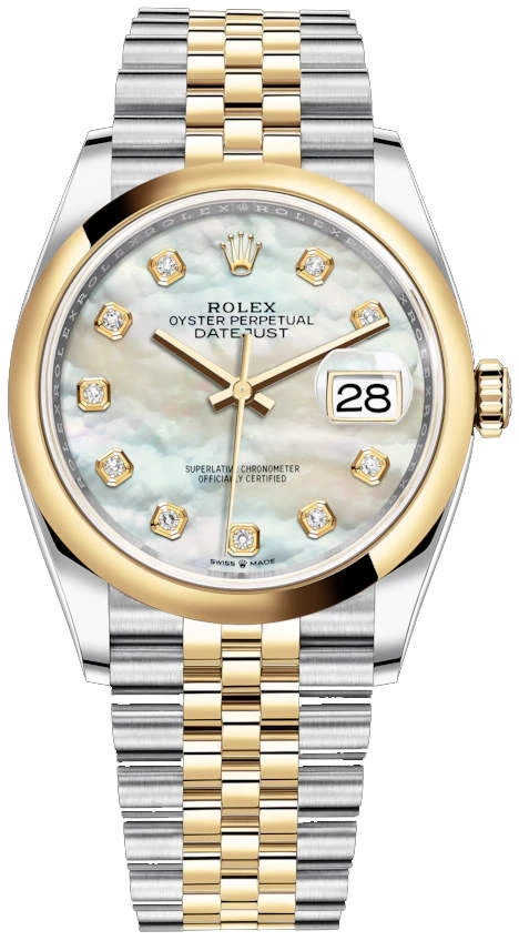 Купить копии элитных часов  Rolex Datejust 36 Oyster m126203-0023: в наличии!