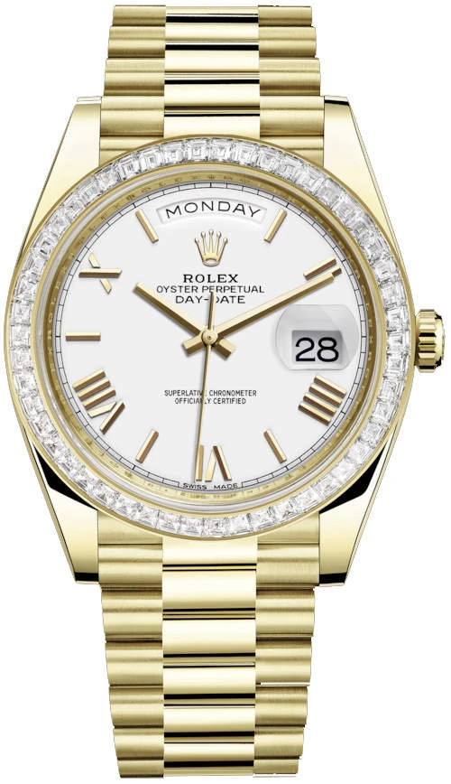 Купить копии элитных часов  Rolex Day-Date 40 Oyster m228398tbr-0033: в наличии!