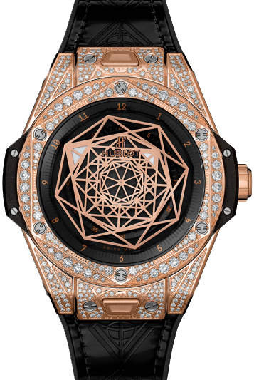 Big Band Sang Bleu King Gold Pave