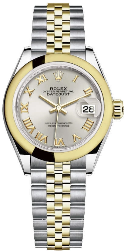 Купить копии элитных часов  Rolex Lady-Datejust 28 Oyster m279163-0005: в наличии!