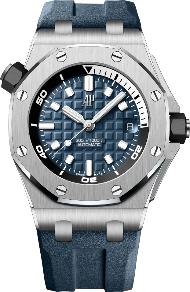 Купить копии элитных часов  Audemars Piguet Royal Oak Offshore Diver 15720ST.OO.A027CA.01: в наличии!