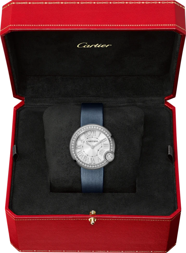 Купить копии элитных часов  Cartier Ballon Blanc De W4BL0003: в наличии!