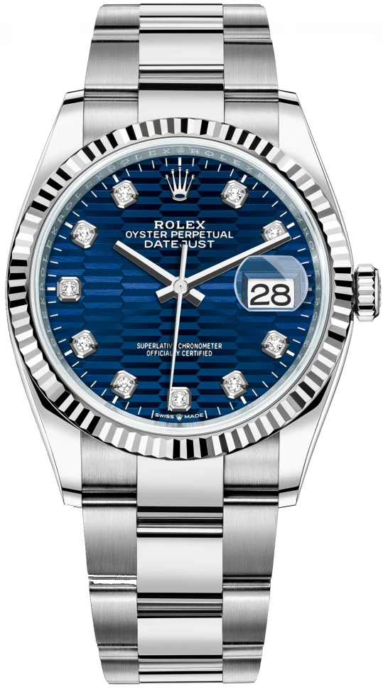 Купить копии элитных часов  Rolex Datejust 36 Oyster Perpetual m126234-0058: в наличии!