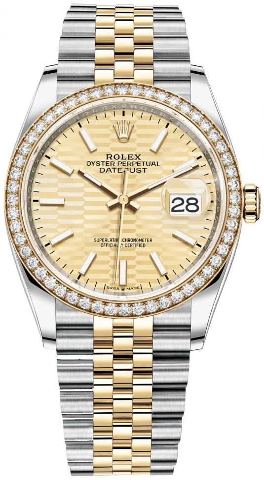 Купить копии элитных часов  Rolex Datejust Oyster Perpetual 36 mm m126283rbr-0025: в наличии!