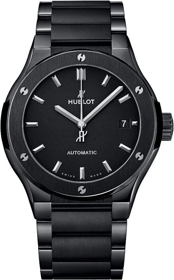 Купить копии элитных часов  Hublot Classic Fusion Black Magic Bracelet 510.cm.1170.cm: в наличии!