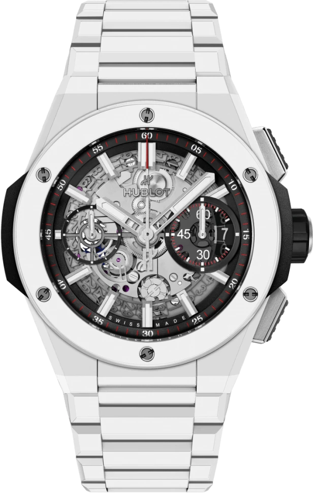 Купить копии элитных часов  Hublot Big Bang Integral White Ceramic 451.HX.1123.HX: в наличии!