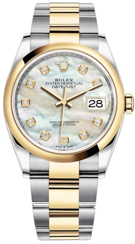 Купить копии элитных часов  Rolex Datejust 36 Oyster m126203-0024: в наличии!