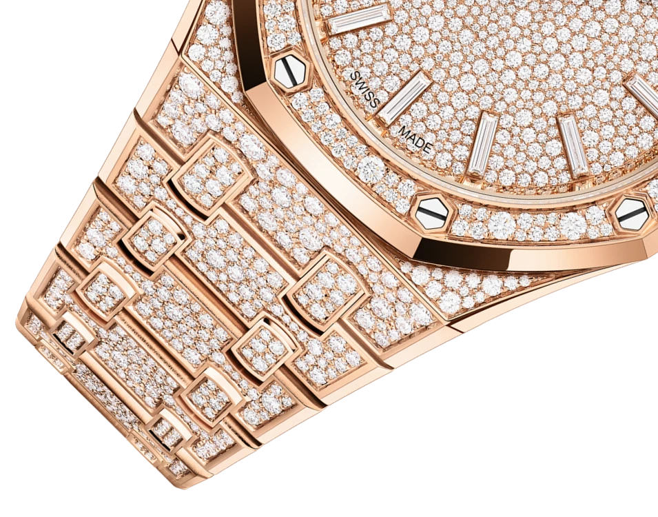 Купить копии элитных часов  Audemars Piguet Royal Oak Selfwinding 15552OR.ZZ.1358OR.01: в наличии!