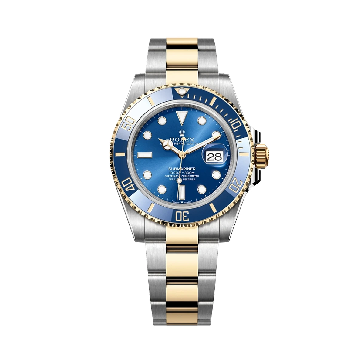 Купить копии элитных часов  Rolex Submariner Steel &amp; Yellow Gold 41mm 126613LB: в наличии!