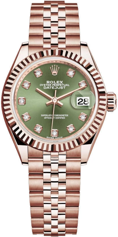 Купить копии элитных часов  Rolex Lady-Datejust 28 Oyster m279175-0013: в наличии!