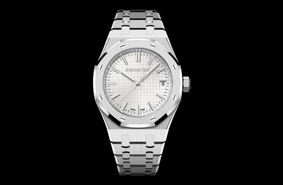 Купить копии элитных часов  Audemars Piguet Royal Oak Selfwinding 50th Anniversary 15550ST.OO.1356ST.01: в наличии!