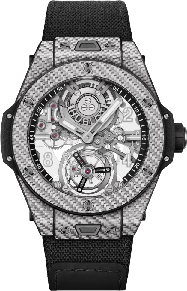 Купить копии элитных часов  Hublot Big Bang Tourbillon Automatic Carbon 419.YS.0170.NR: в наличии!