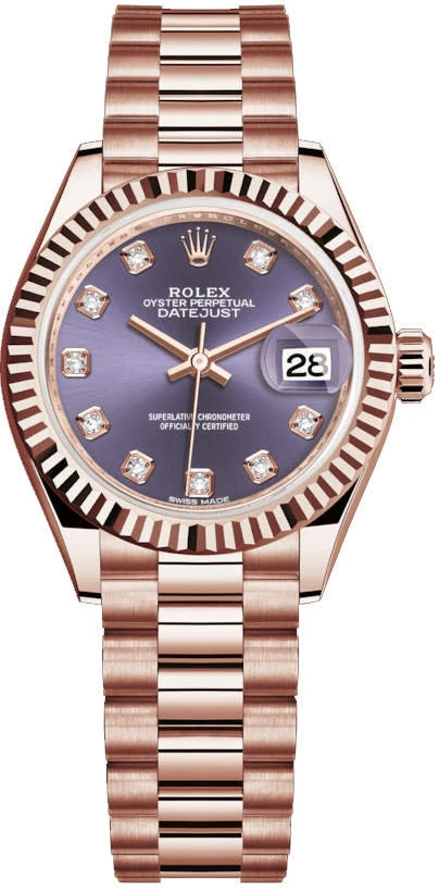 Купить копии элитных часов  Rolex Lady-Datejust 28 Oyster m279175-0019: в наличии!