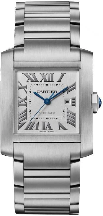 Купить копии элитных часов  Cartier Tank Francaise Watch WSTA0067: в наличии!