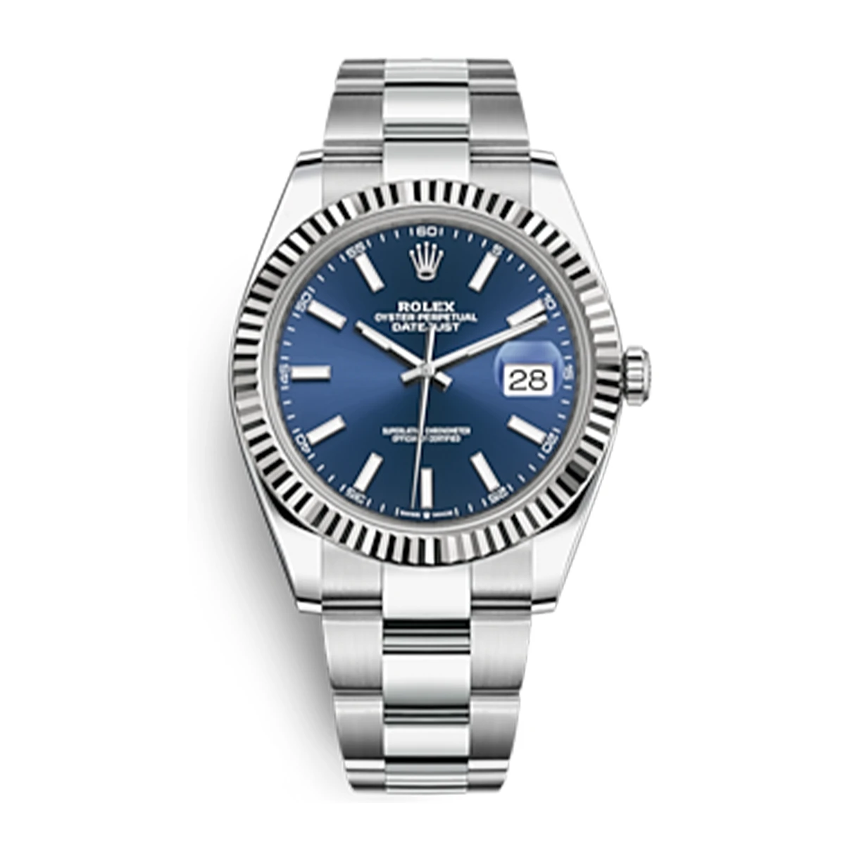 Купить копии элитных часов  Rolex Datejust II 41mm Blue 126334: в наличии!