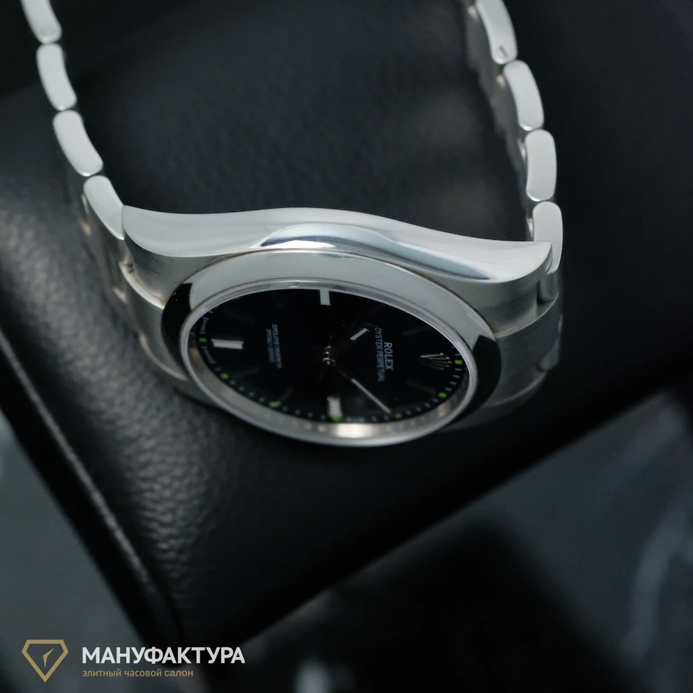 Купить копии элитных часов  Rolex Oyster Perpetual 39mm Blue Dial 114300: в наличии!