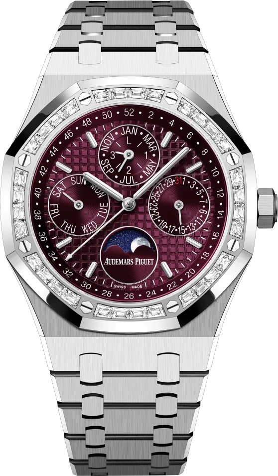 Купить копии элитных часов  Audemars Piguet Royal Oak Perpetual Calendar 26598BC.ZZ.1220BC.01: в наличии!